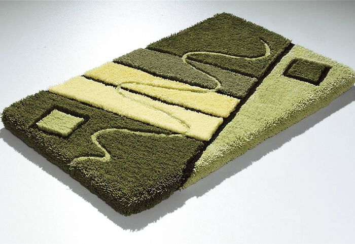 Barfußweiche Badgarnitur in harmonischen Farbtönen GRÜN