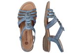 Remonte Riemchen-Sandalen mit Metallschmuck 