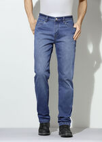 Wärmende Thermojeans in 3 Farben JEANSBLAU