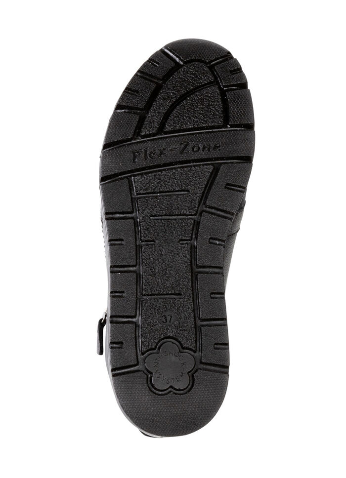 ELENA EDEN Schnürschuh aus Nappa- und Knautschlackleder