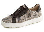 Peter Kaiser, modische Damen-Sneaker, mit herausnehmbarem Fußbett TAUPE-MOKKA