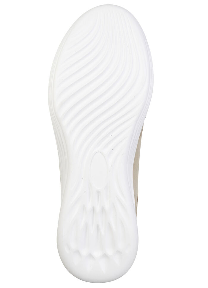 ELENA EDEN, trednige Damen-Sneaker, Weite H, mit herausnehmbarem Fußbett BEIGE