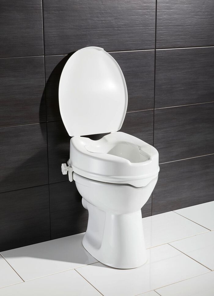 Toilettensitzerh&ouml;hung mit Deckel 