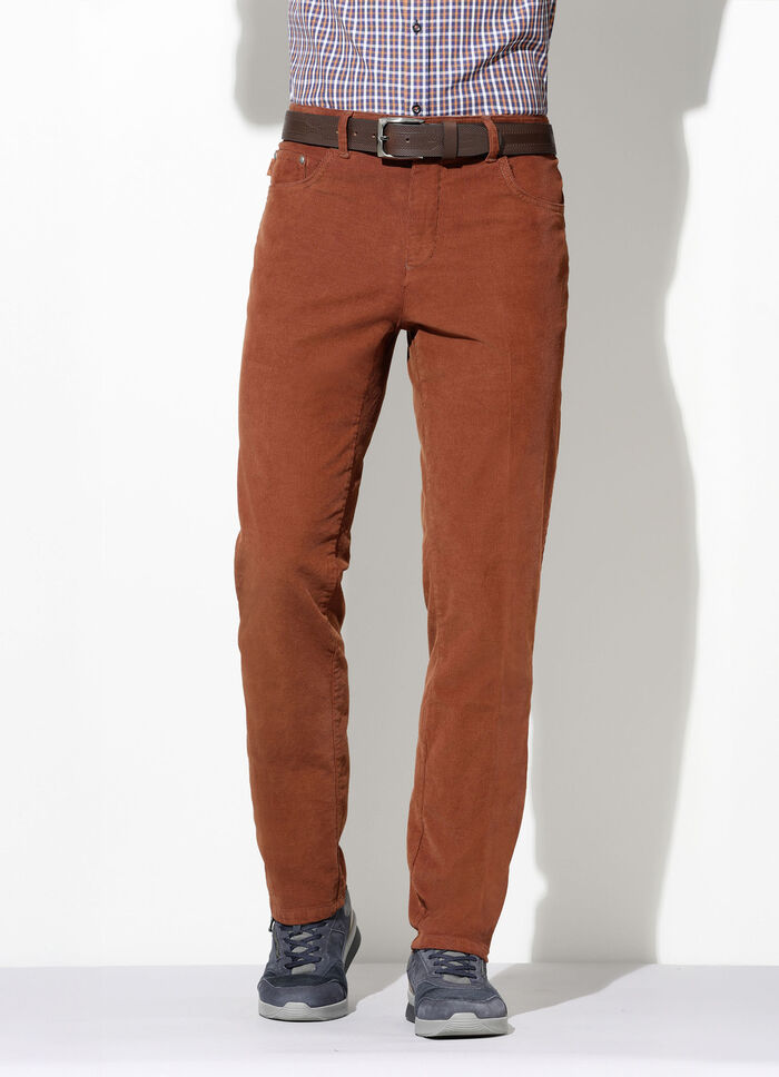 "Francesco Botti"-Cordhose in 4 Farben ROST