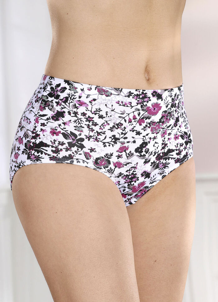 Viererpack Slips mit Gummizug im Bund