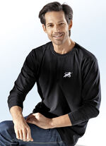 Zweierpack Shirts, langarm, mit Stickereimotiv 