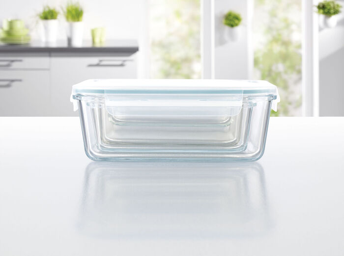 Glas-Frischhaltedosen 4tlg. 