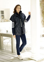 Weste mit Reißverschlussleiste 