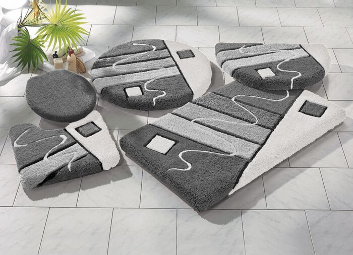 Barfu&szlig;weiche Badgarnitur in harmonischen Farbt&ouml;nen 