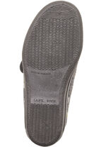 Hausschuh mit anatomisch geformtem Fußbett GRAU-BUNT