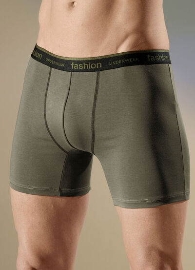 Viererpack Pants mit Elastikbund 