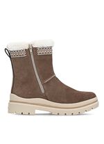 Remonte, gef&uuml;tterte Damen-Stiefeletten, Winterschuhe, Weite G, mit Lammfell 