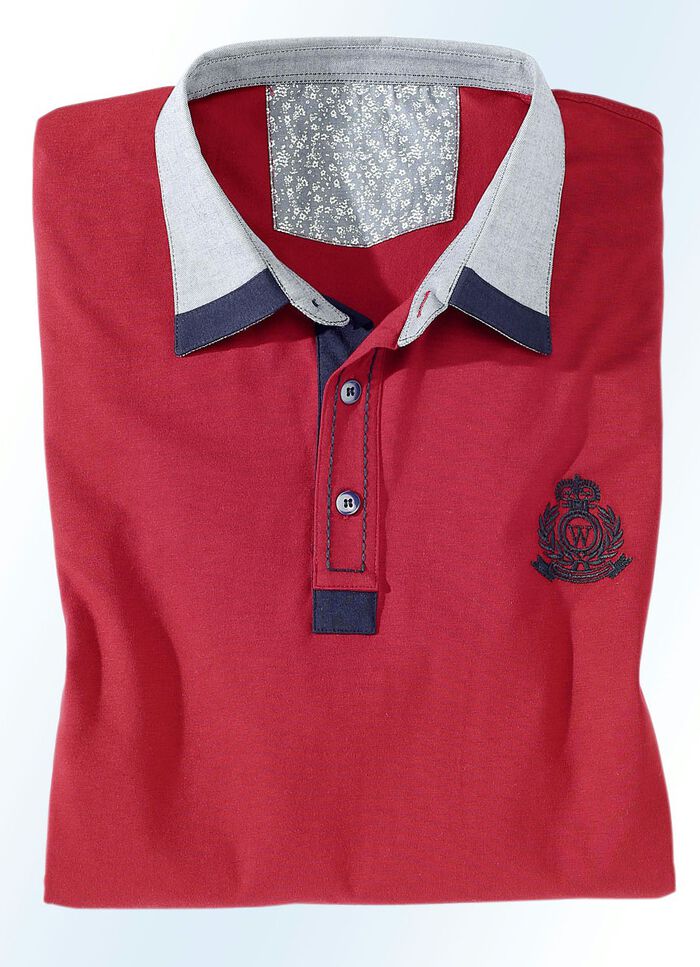 Poloshirt in 3 Farben ROT