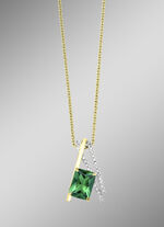 Vergoldeter Anh&auml;nger mit Ankerkette 