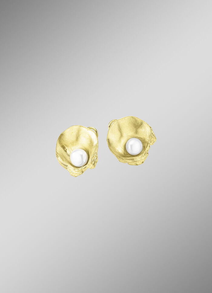 Clipstecker mit Süßwasser-Zuchtperle 