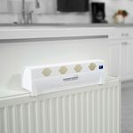 Kompakter, akkubetriebener Heizungsventilator 