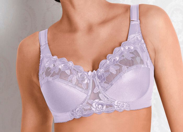  Miss Mary B&uuml;gel-BH mit floraler T&uuml;llstickereispitze im Vorderteil 