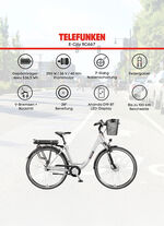 City-E-Bike RC667 von TELEFUNKEN 