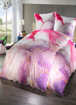 Soft-Renforcé Bettwäsche-Garnitur von Florella HIMBEERE