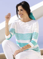 Pullover in Mustermix 