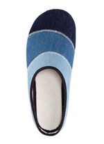 Laurina Pantoffel aus Baumwoll-Jeansstoff 