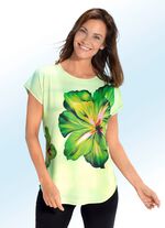 Shirt mit Bl&uuml;ten-Dessin 