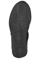 Waldl&auml;ufer, leichte Damen-Sneaker, Weite H, mit herausnehmbarem Fu&szlig;bett SCHWARZ