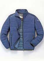 Steppblouson von &bdquo;Gate One&ldquo; MITTELBLAU