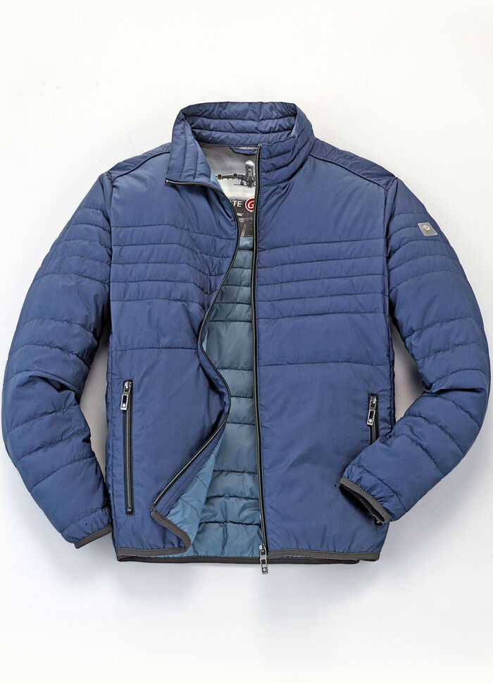 Steppblouson von &bdquo;Gate One&ldquo; MITTELBLAU