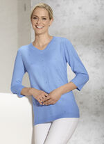 3-teiliges Strick-Set in sehr weicher Qualität BLEU