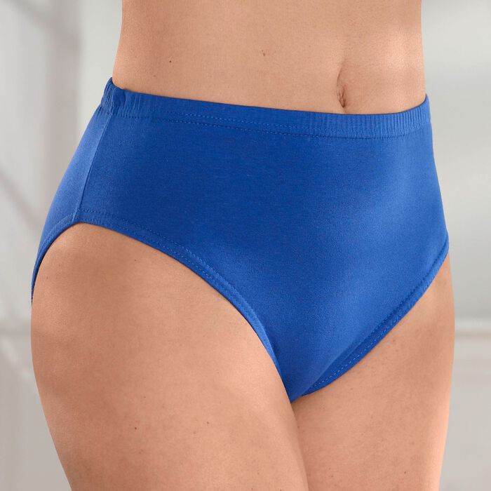 Viererpack Slips mit Gummizug im Bund 