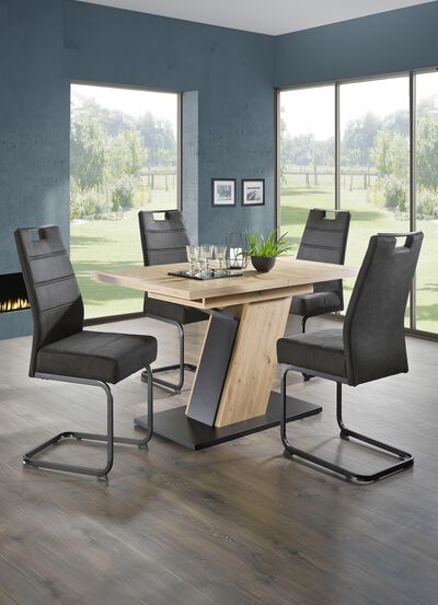 Essgruppe, 5-teilig, in modernem Design 