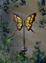 Solarstecker aus Metall und Glas 