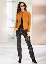 Hose mit angeschnittenem Bund 