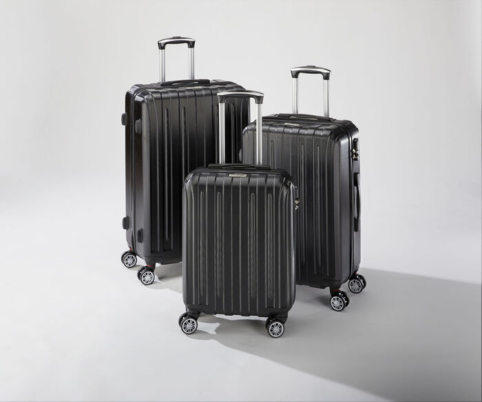 Koffer-Set 3teilig SCHWARZ