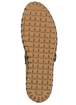 Gemini, sommerliche Damen-Slipper, Weite G, mit herausnehmbarem Fu&szlig;bett COGNAC