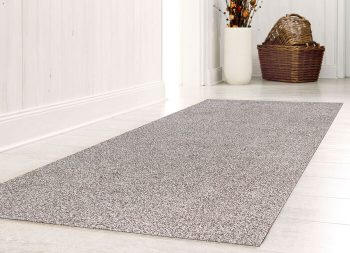 Waschbare Schmutzfangmatte f&uuml;r innen und au&szlig;en HELLBEIGE