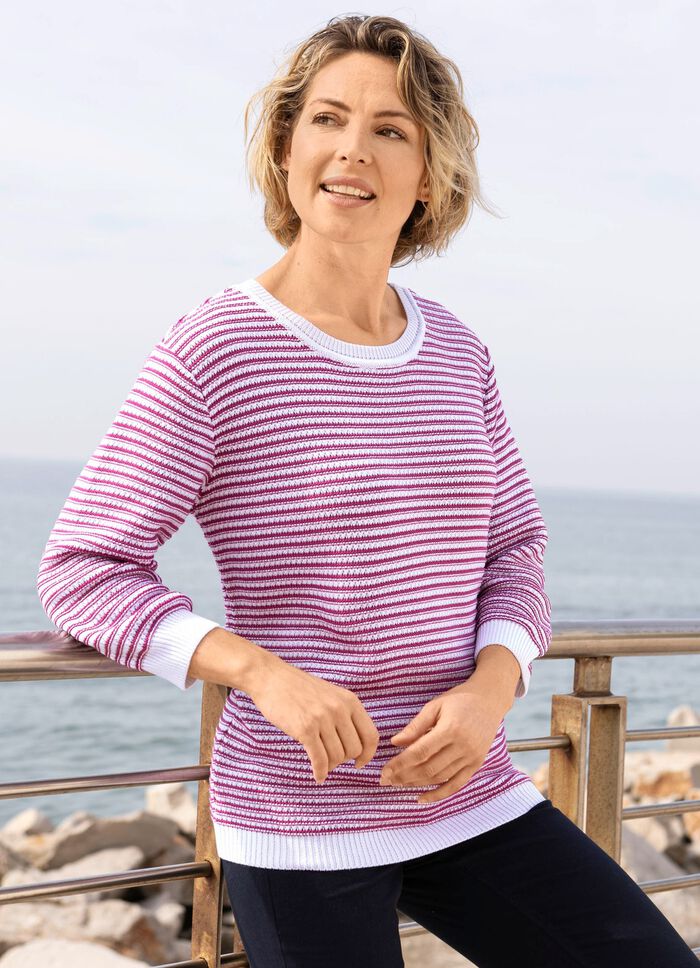 Pullover in Strickmix 