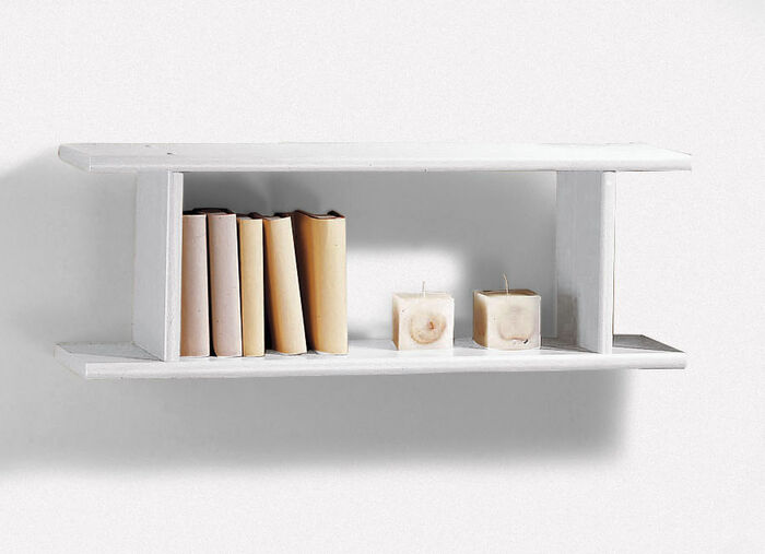 Hängeregal, waagrecht oder senkrecht aufzuhängen WEISS