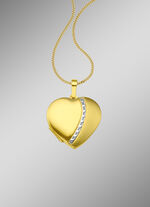 Anhänger Herz-Medaillon