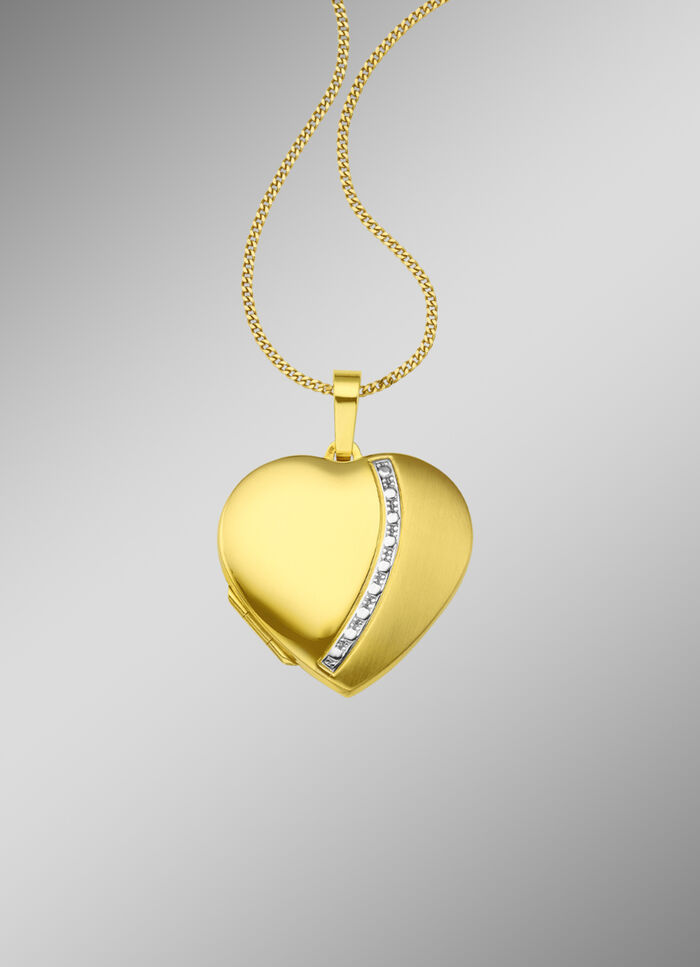 Anhänger Herz-Medaillon