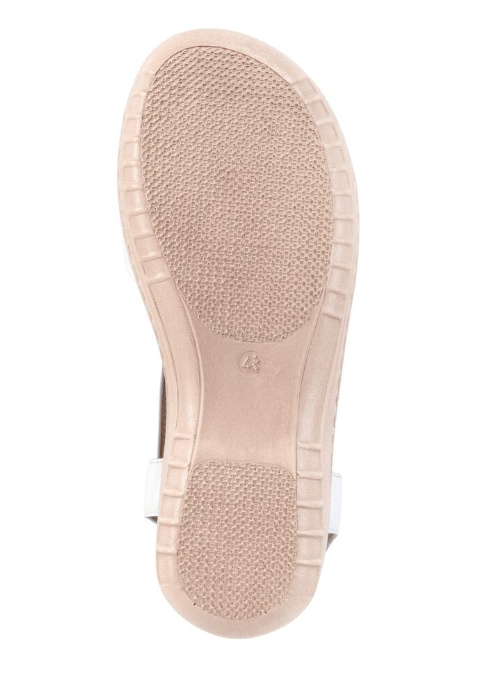 ELENA EDEN, leichte Damen-Sandalen, Weite H, mit Elastik-Bandage 