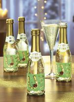 Piccolos mit Neujahrs-Motiv, 4er-Set 