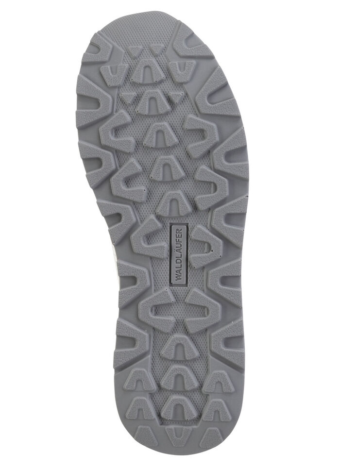 Waldläufer, sportliche Damen-Sneaker, Weite H, mit herausnehmbarem Fußbett WEISS