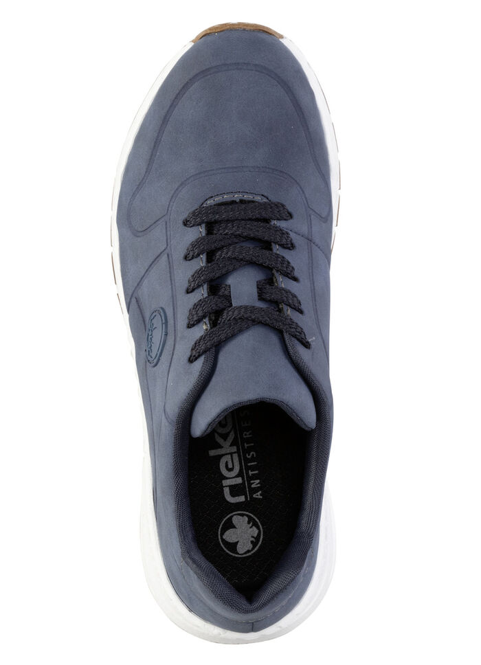 Rieker, stylische Damen-Sneaker, Weite H, mit herausnehmbarem Fu&szlig;bett JEANS