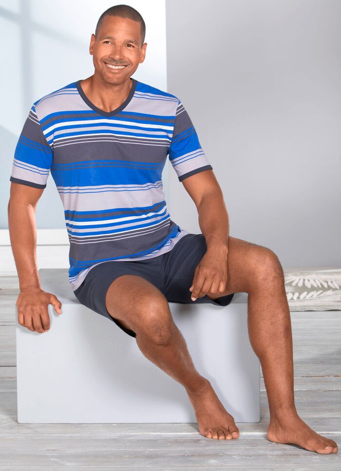 Shorty mit V-Auschnitt 