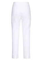 Soft-Stretch-Hose in 7/8-Länge WEISS