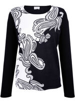 Pullover mit Paisleydessin 
