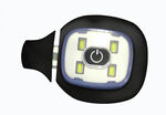 Modische Mütze mit integrierter, herausnehmbarer LED-Lampe GRAU