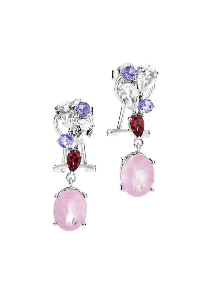 Zauberhafte Clipstecker mit echten Edelsteinen 